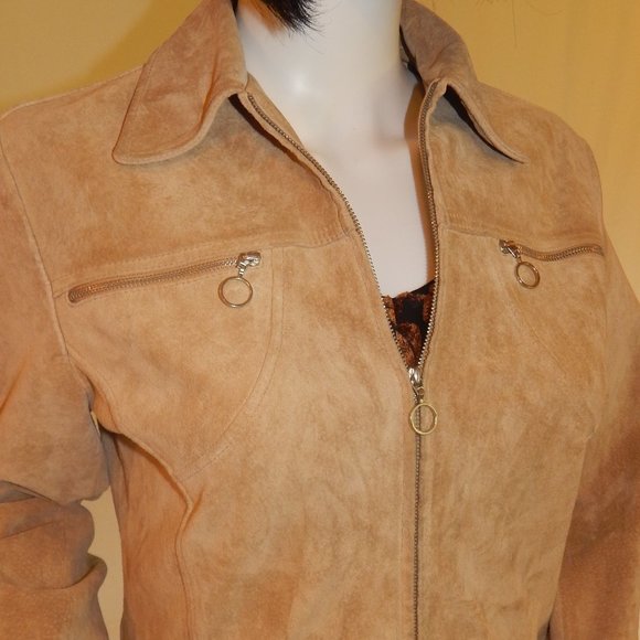 Georgiou Studio size 4 tan Suede - Picture 6 of 12